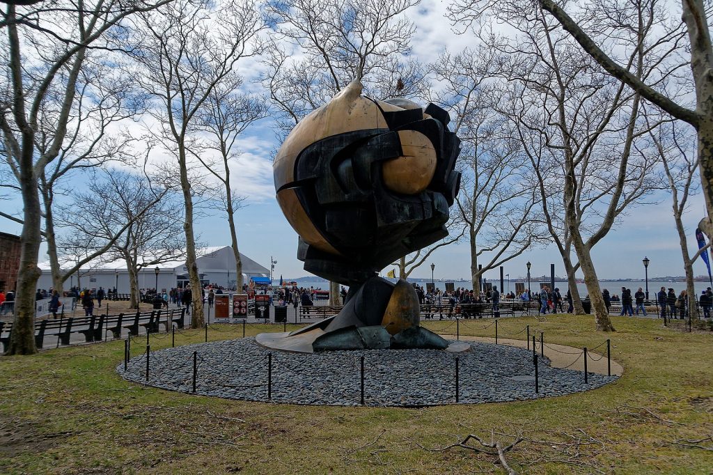 The Sphere in Battery Park