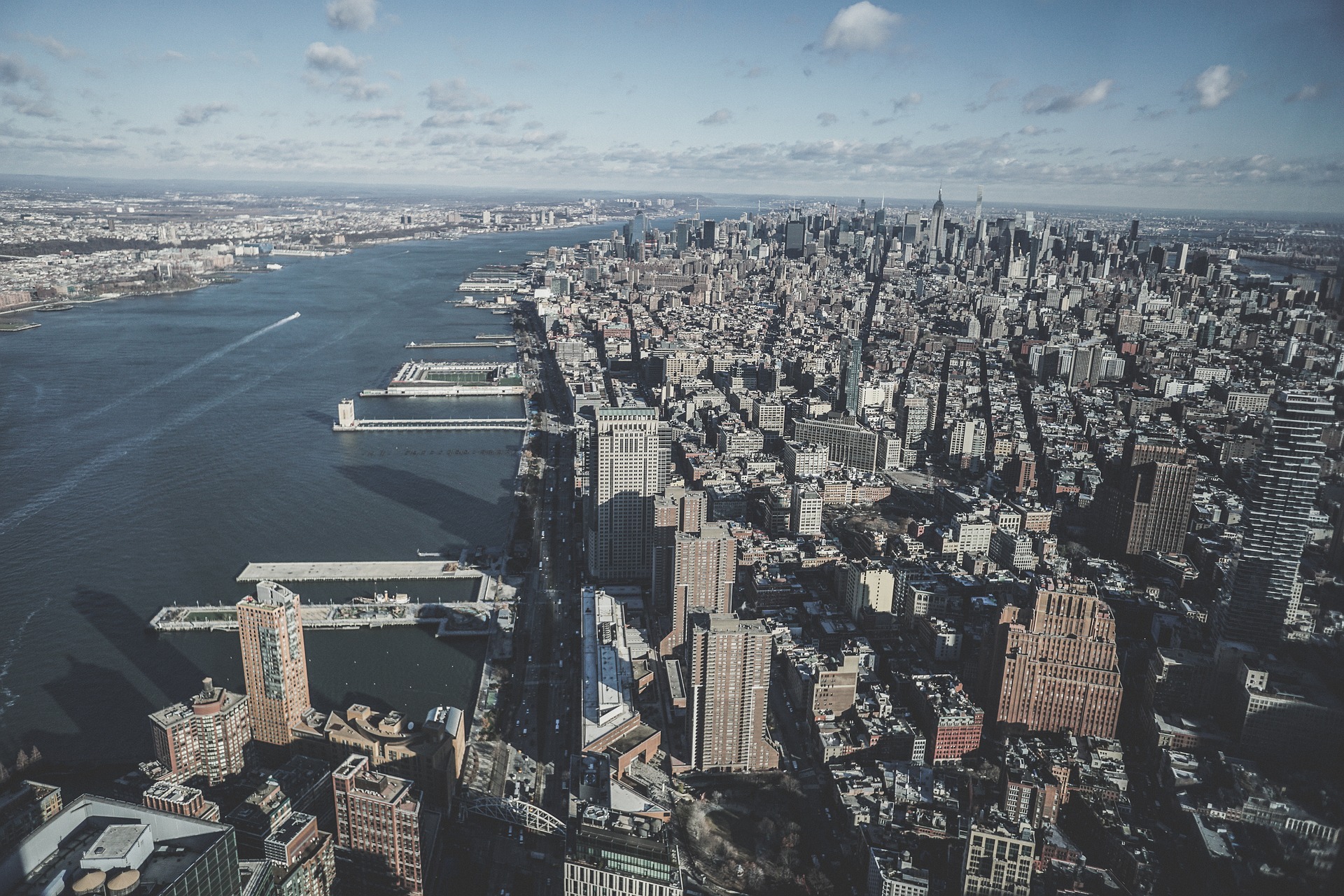 View From Top Of World Trade Center