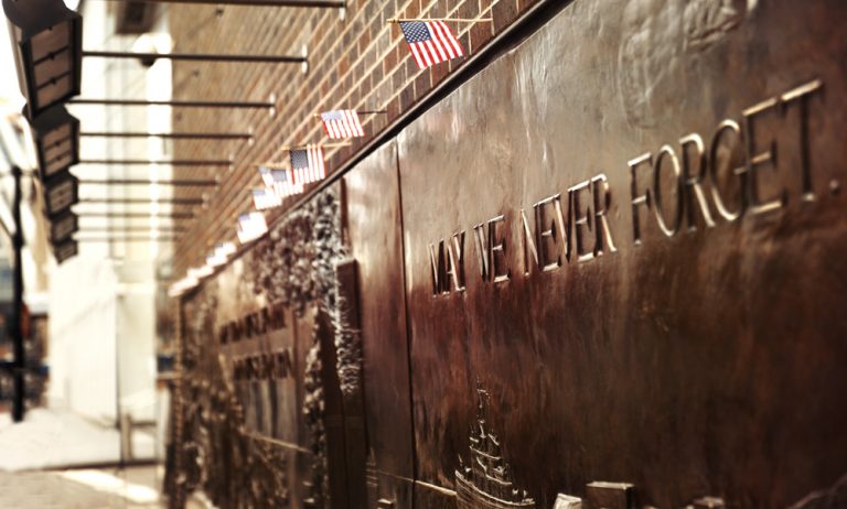 FDNY Memorial Wall at Ground Zero