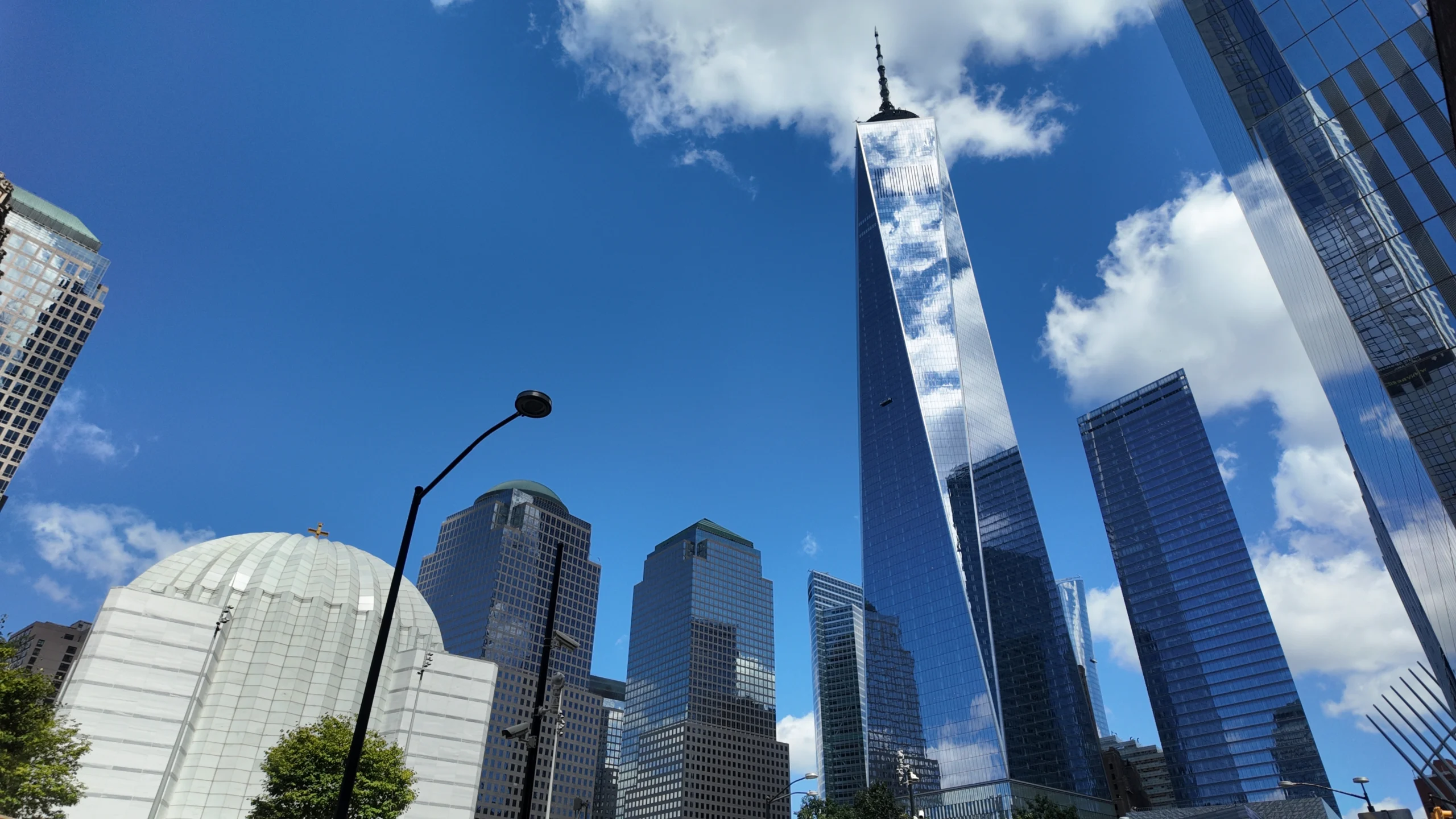 NYC Skyline with Freedom Tower during 9/11 Ground Zero guided tour